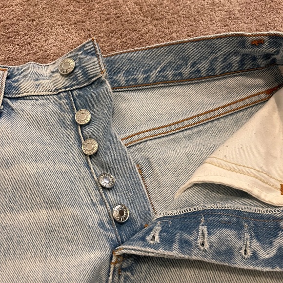 AGOLDE Denim Shorts - Picture 4 of 9